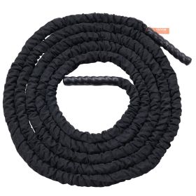 VEVOR Battle Rope, 1.5 Inch Diameter 30Ft Length Polyester Exercise Rope, Battle Exercise Equipment with Protective Sleeve & Anchor