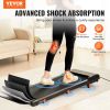 VEVOR Walking Pad, Under Desk Treadmill with Incline, Working Walking Jogging Machine for Home Office, 265 Lbs Capacity 2.5HP Portable Walking Pad