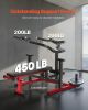 VEVOR Chest Press Machine, 450 LBS Bench Press Set, Adjustable Flat Incline Bench with Independent Converging Arms, Upper Chest Equipment