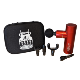 Mini Luxury Travel Massage Gun - Generation 1 (Color: silver)